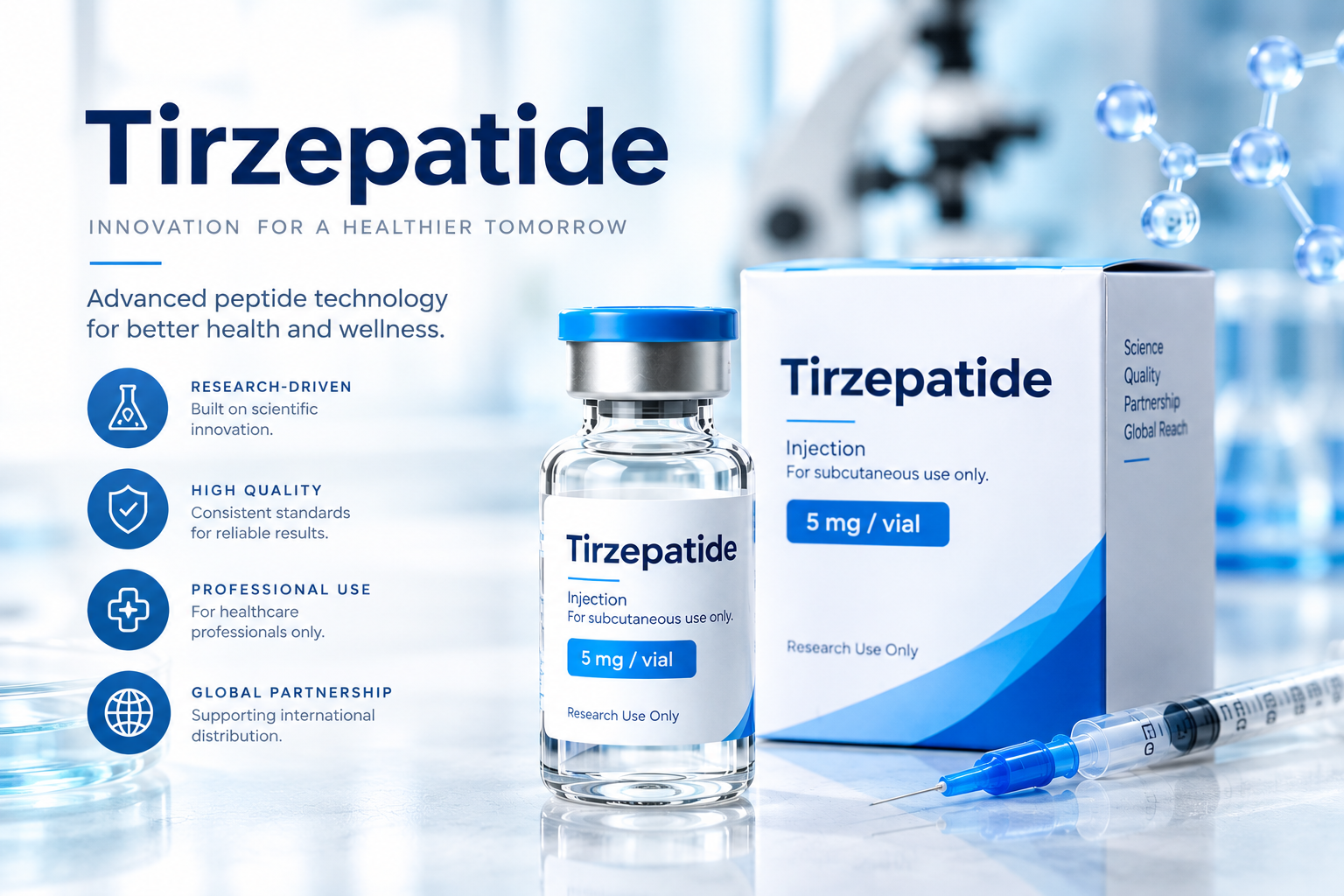 Tirzepatide (Research Standard) Vial
